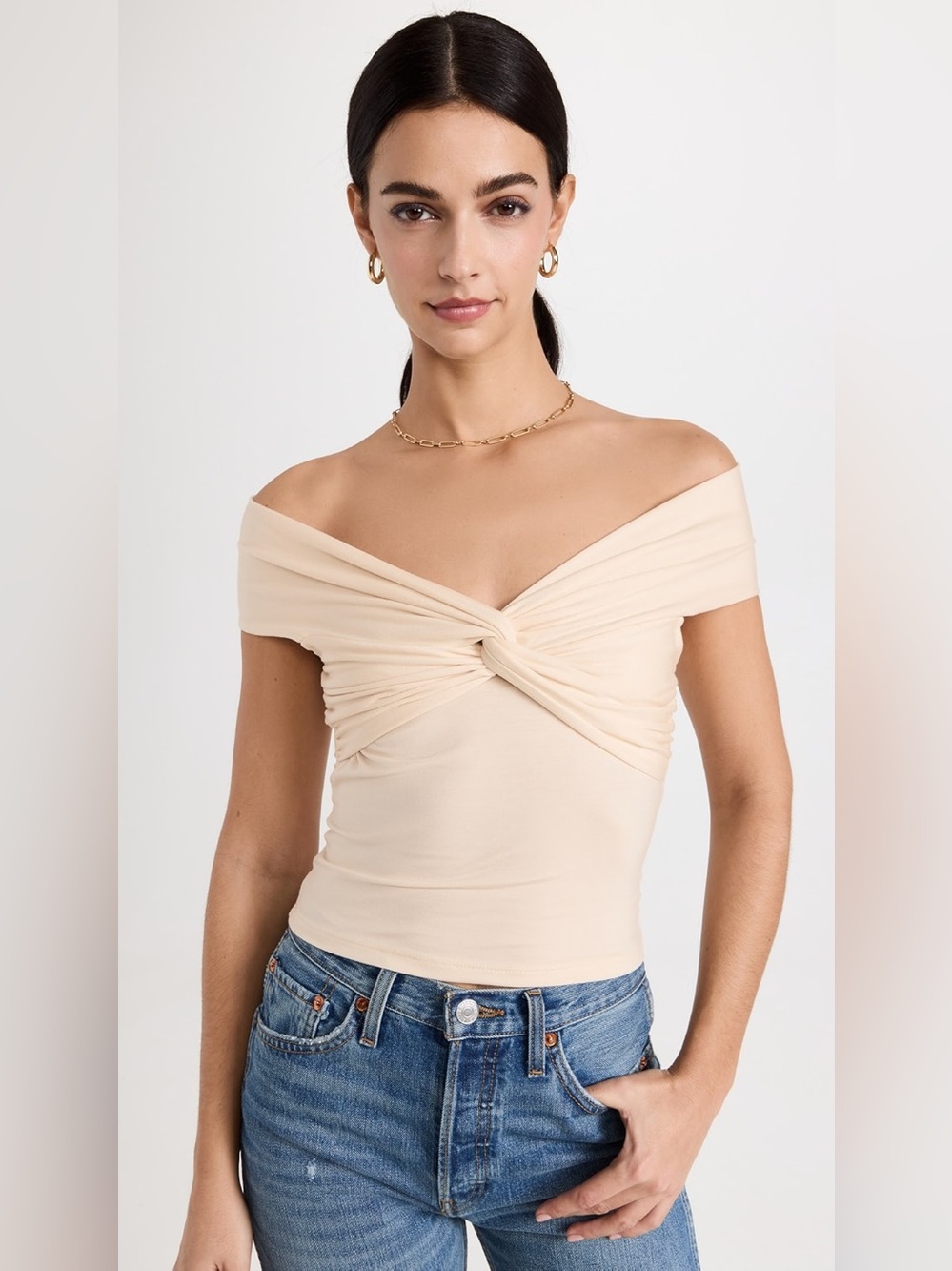 🔖Reformation Ezlynn Knit Top